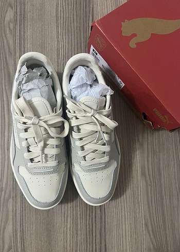 37 Beden Orijinal Puma Carina street bej ayakkabbı