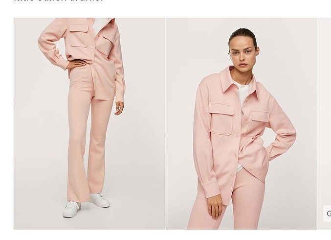 Mango ceket pantolon takım