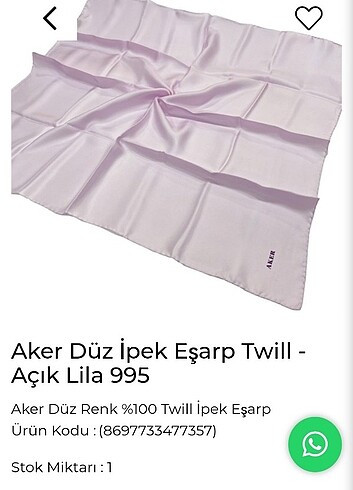 Aker twill ipek 