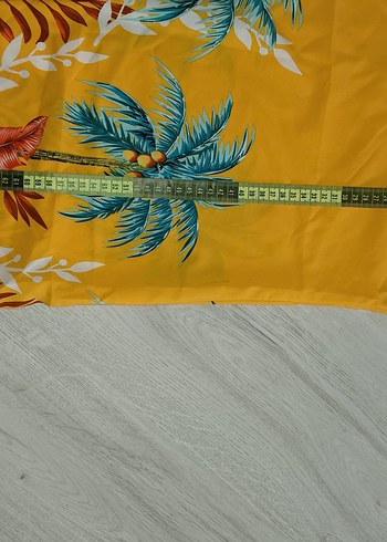 SHEİN sarı Bohem Mini Elbise - Görsel 5