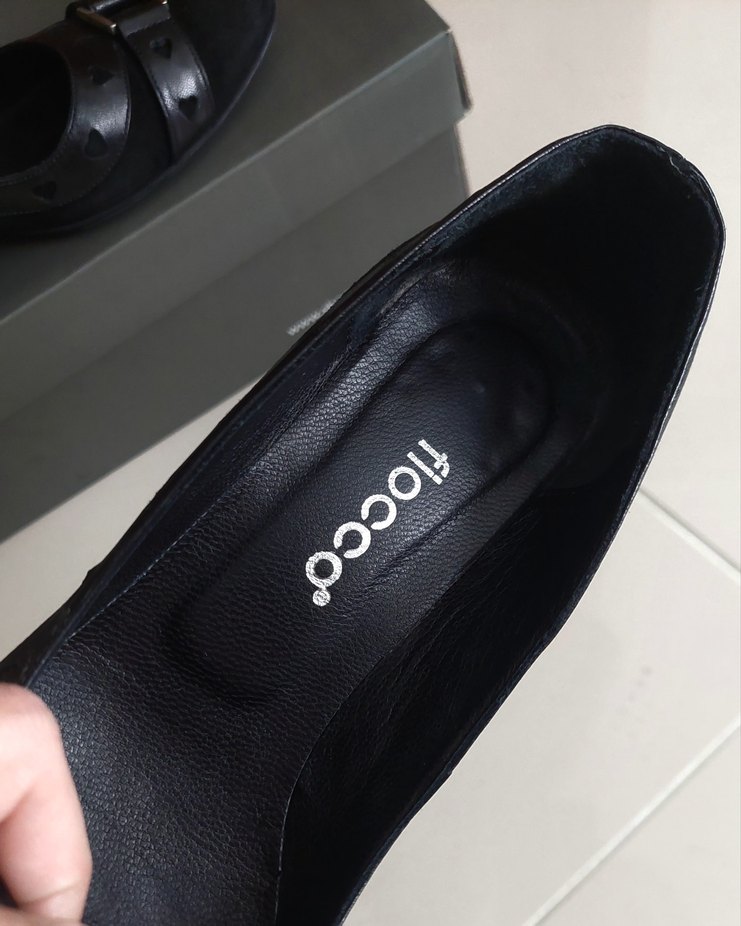 Siyah Topuklu Ayakkabı - Görsel 4