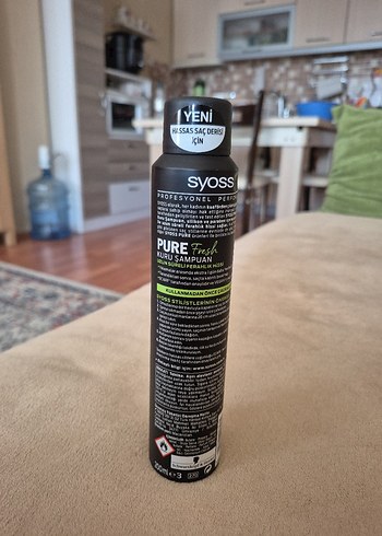 Syoss Pure Fresh Kuru Şampuan 120 ml - Görsel 2