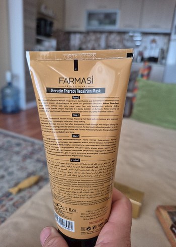 Farmasi Onarıcı Keratin Saç Maskesi - Görsel 5
