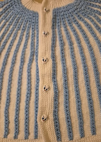 Erkek Çocuk Örgü Hırka Uzun Kollu - Görsel 4