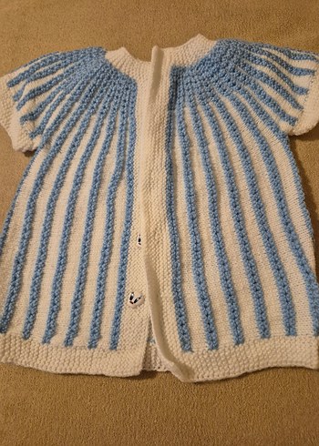 Erkek Çocuk Örgü Hırka Uzun Kollu - Görsel 2