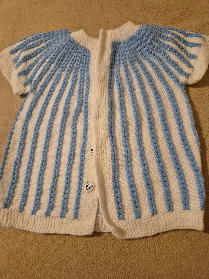 Erkek Çocuk Örgü Hırka Uzun Kollu - Görsel 2