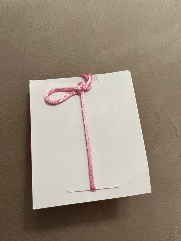 Pembe Çiçek kolye / choker - Görsel 4