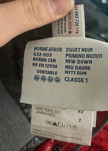 Orijinal Moncler Kapüşonlu Parlak Kırmızı Erkek Çocuk Mont - Görsel 5