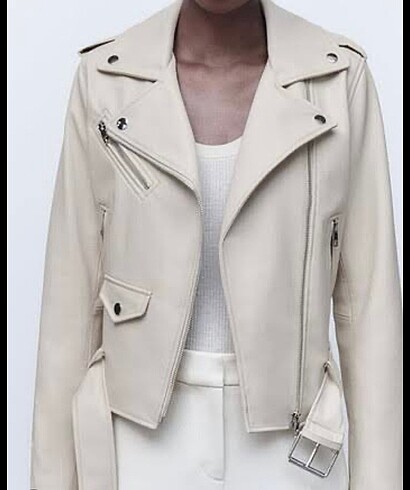 Zara ZARAA DERİ CEKET