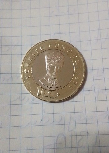 Altın Renkli Türkiye Cumhuriyeti Rozeti - Görsel 3