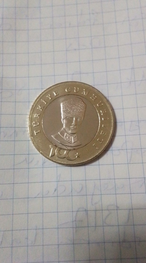 Altın Renkli Türkiye Cumhuriyeti Rozeti - Görsel 3