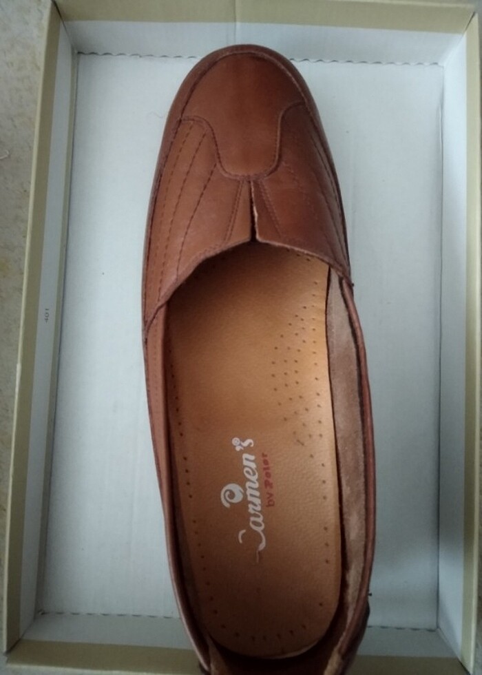 Carmen deri ayakkabı  - Görsel 4