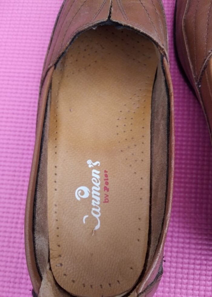 Carmen deri ayakkabı  - Görsel 3