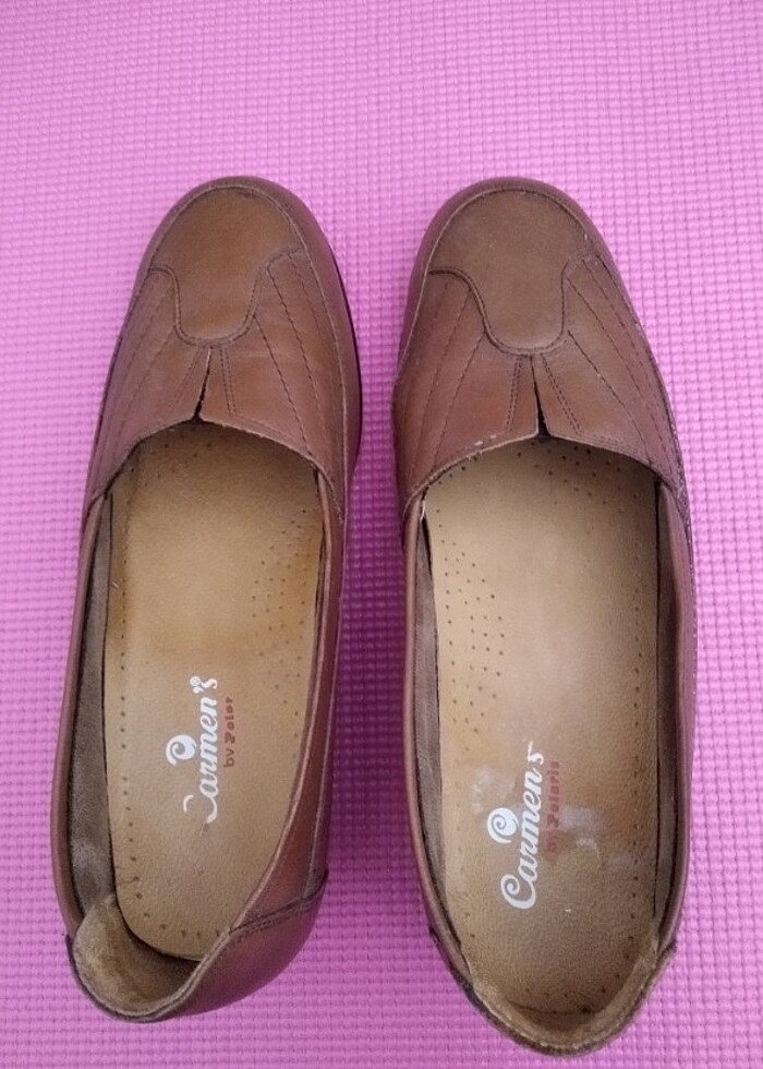 Carmen deri ayakkabı  - Görsel 2