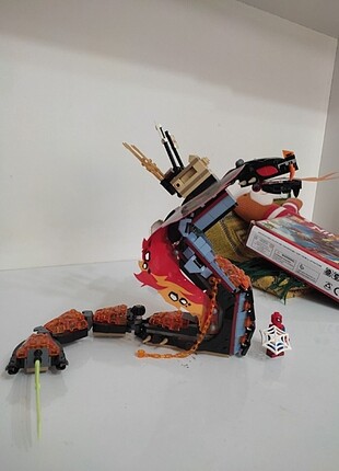 Abiye ORJİNAL LEGO NİNJAGO FİRE FANG SPİDERMAN FİGÜRLÜ