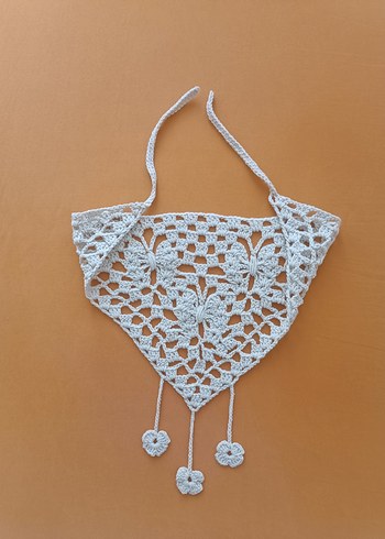 Kelebekli File Bandana