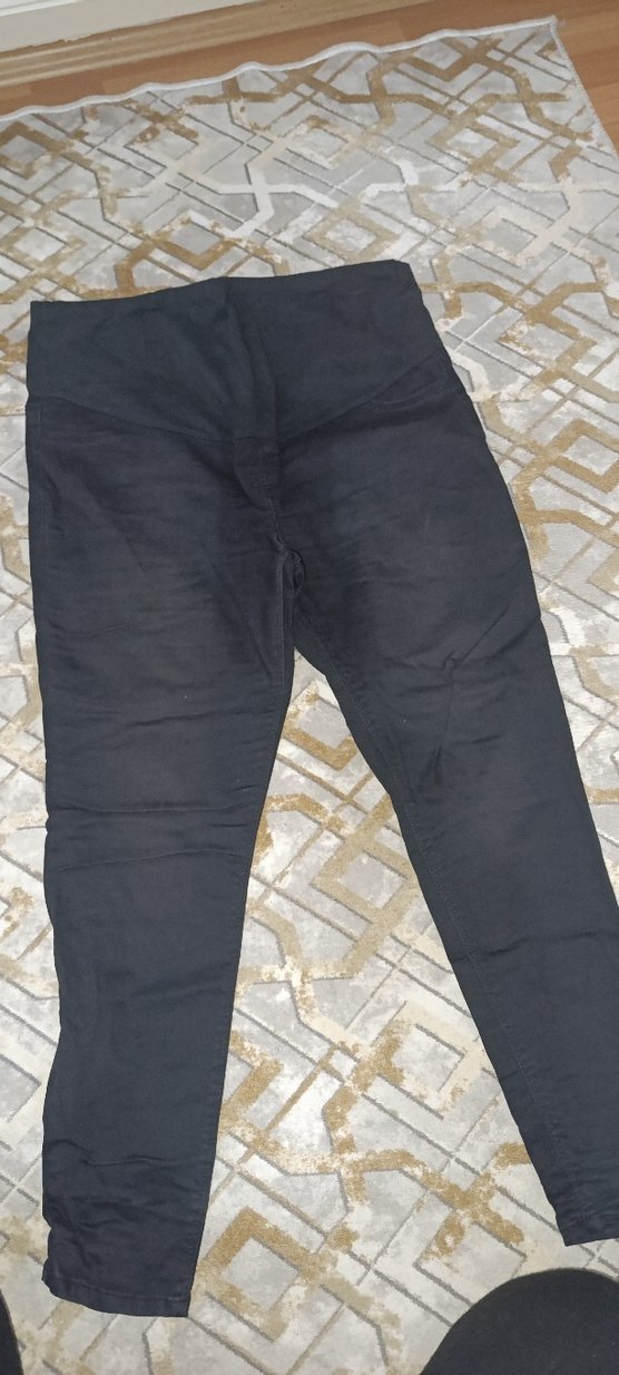 siyah Hamile Denim Pantolon - Görsel 3