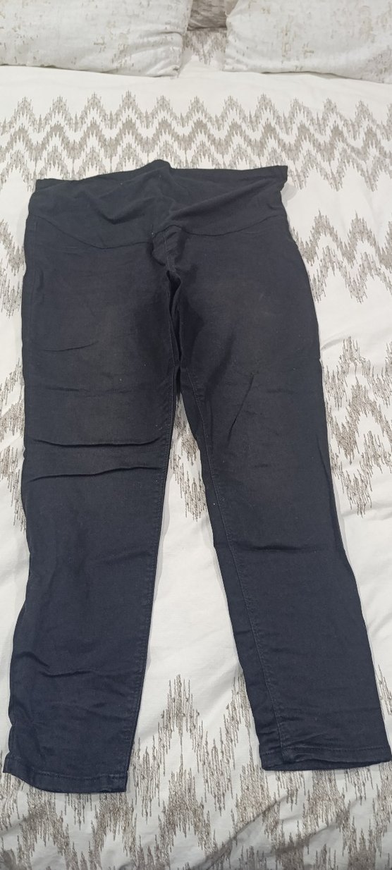 siyah Hamile Denim Pantolon - Görsel 2