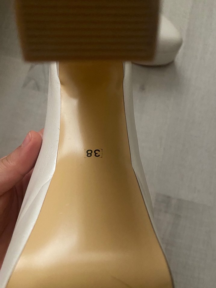 Beyaz Platform Topuklu Düz Kadın Abiye Ayakkabı - Görsel 3