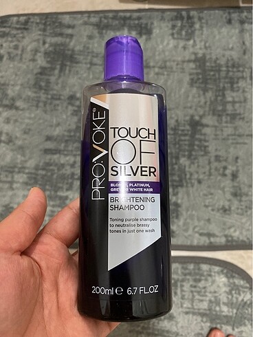 provoke touch of silver renk koruyucu mor şampuan