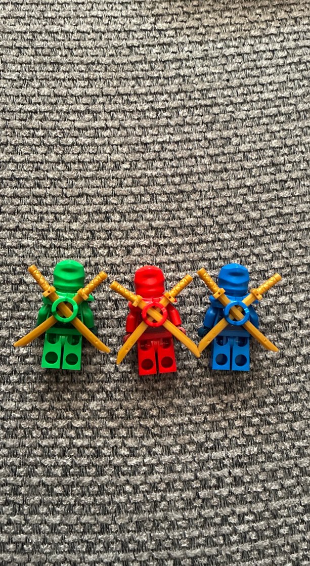 Renkli Lego Ninja Figürleri Seti - Görsel 2