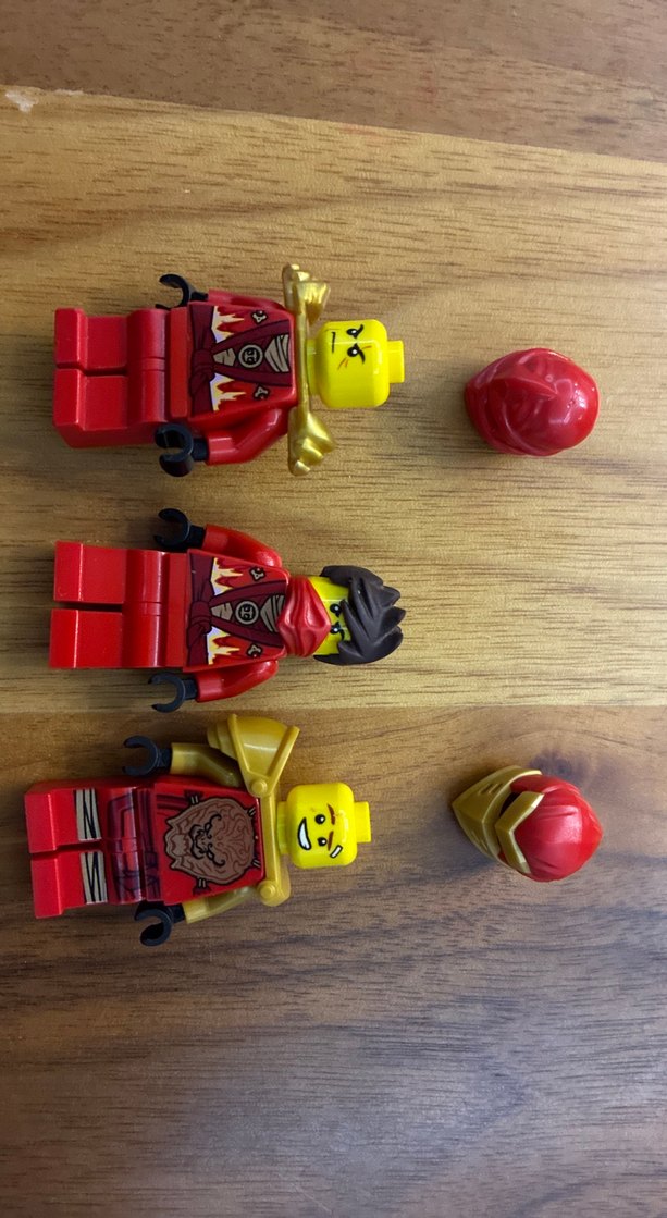 Kırmızı Lego Ninja Figür Seti - Görsel 4