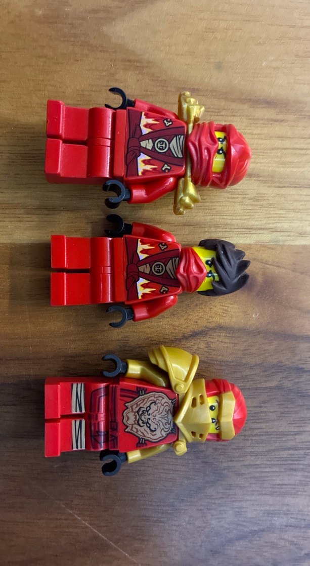 Kırmızı Lego Ninja Figür Seti - Görsel 2