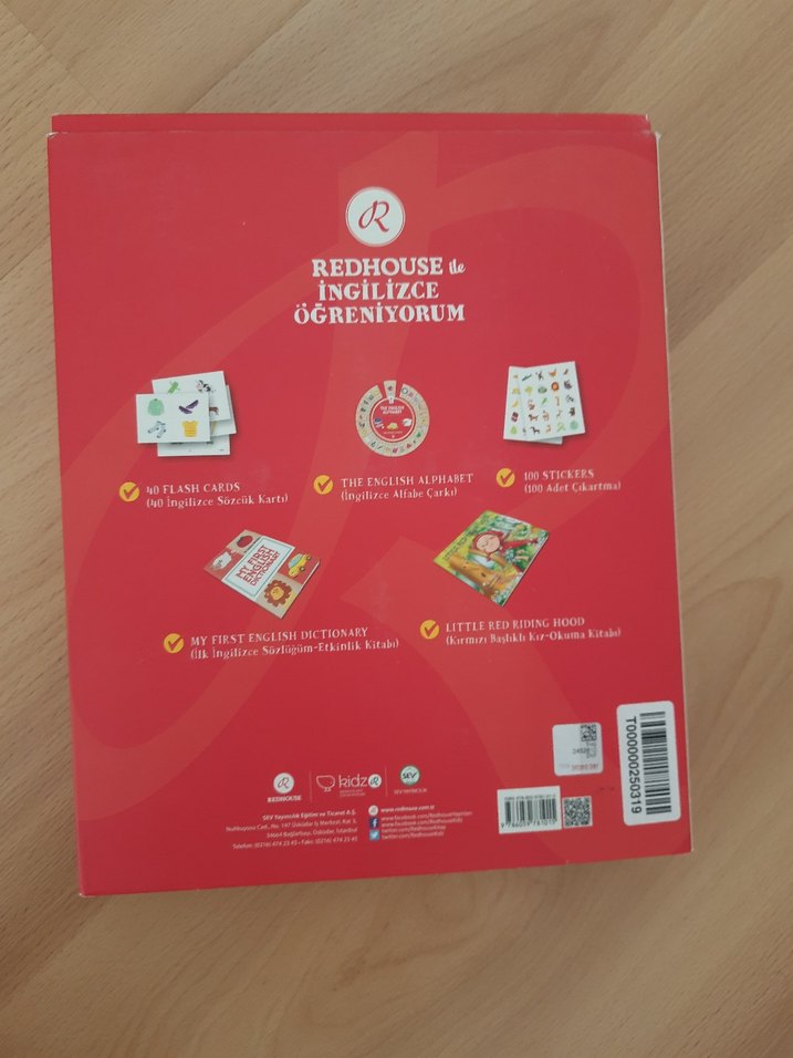 Redhouse ile İngilizce Öğreniyorum Sözlük - Görsel 2