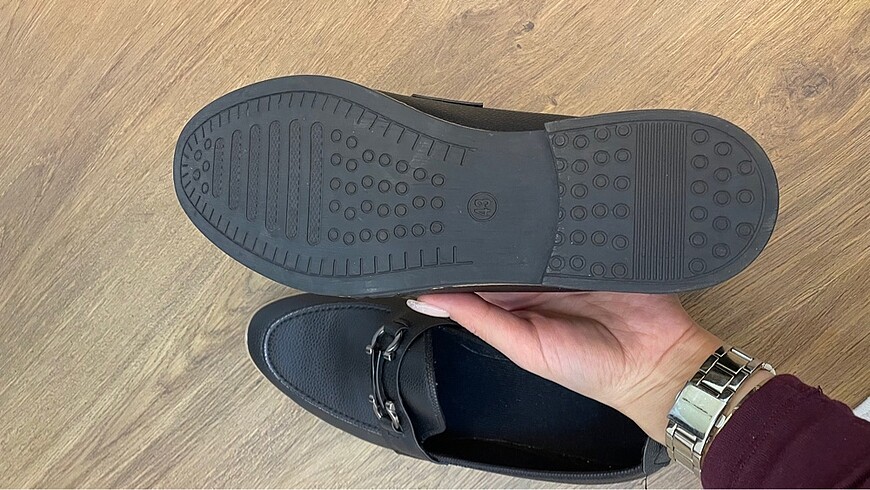 43 Beden siyah Renk Erkek loafer ayakkabı