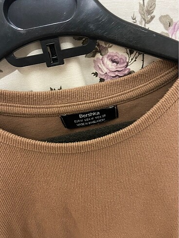 Bershka Pudra renkli bluz