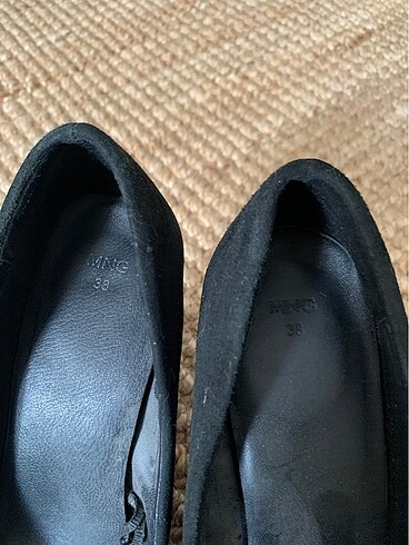 Mango Siyah stiletto ayakkabı