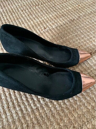 38 Beden siyah Renk Siyah stiletto ayakkabı