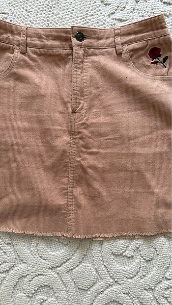 Pull and Bear Pudra rengi etek