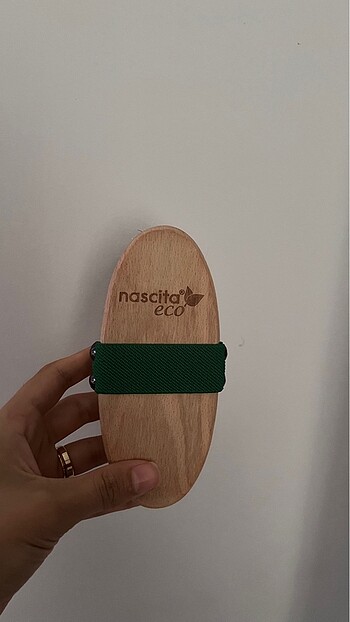 Beden NASCİTA at kılı fırçası yeşil