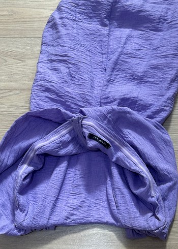 Balenli Lila Elbise - Görsel 10