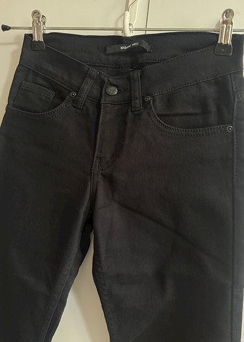 Siyah İspanyol paça Pantolon - Görsel 2