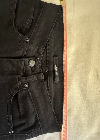 Siyah İspanyol paça Pantolon - Görsel 4