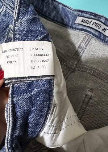 Mavi pro James Jean Pantolon - Görsel 6