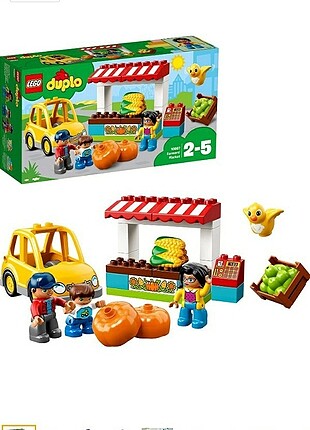 Lego Duplo yeşil zemin ve ilk çiftlik setim