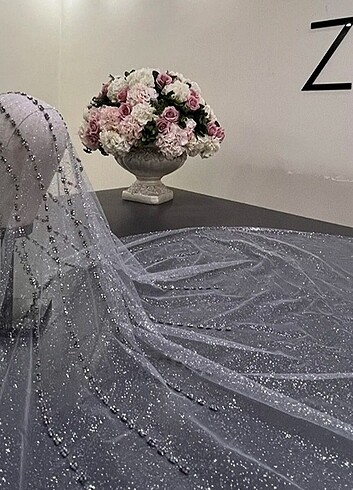  Beden Zen nakışlı duvak