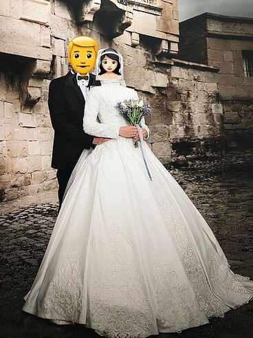 Özel Dikim Tesettür Gelinlik