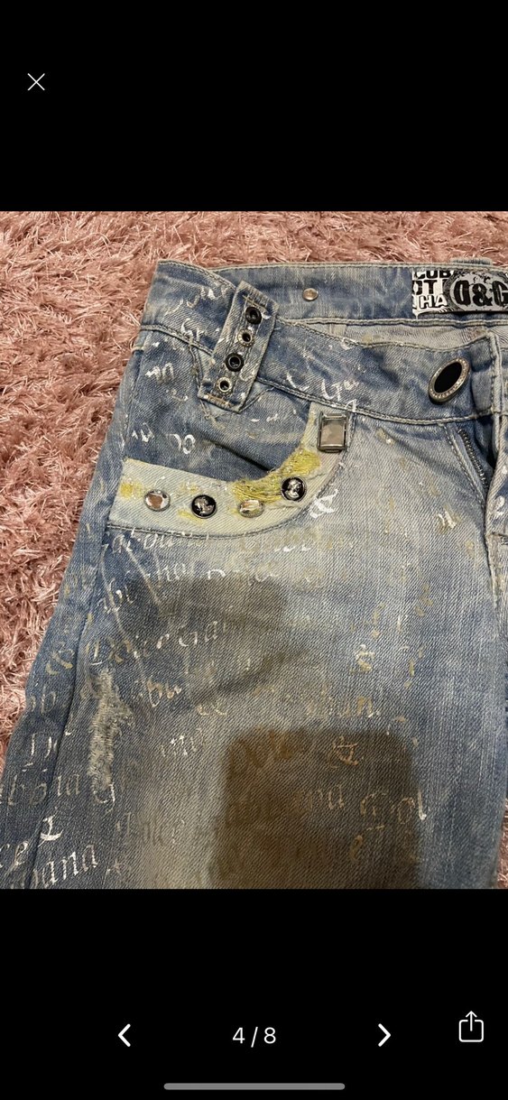 Dolce & gabbana Vintage kapri - Görsel 4