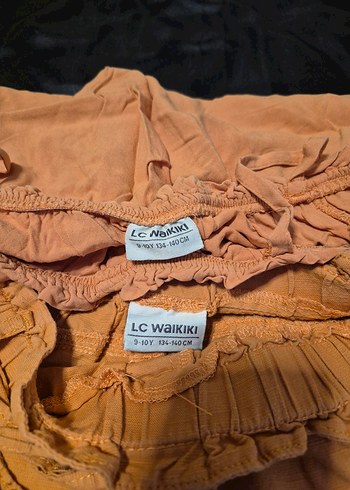 Düğmeli Askılı Kız Çocuk Takımı 9-10 yaş - Görsel 6