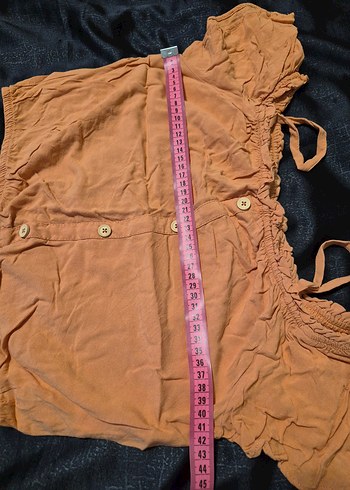 Düğmeli Askılı Kız Çocuk Takımı 9-10 yaş - Görsel 3