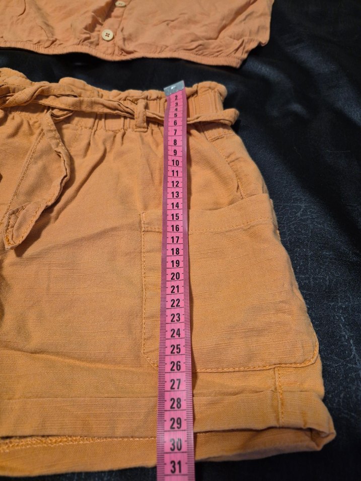 Düğmeli Askılı Kız Çocuk Takımı 9-10 yaş - Görsel 5