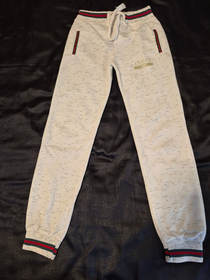 Kız Çocuk Beyaz  Kapüşonlu Eşofman Takımı - Görsel 3