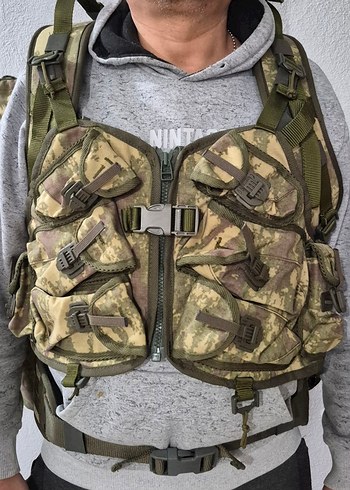 Kamuflaj Erkek Sırt Çantası, Hücum Yeleği - Görsel 3