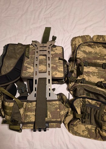 Kamuflaj Erkek Sırt Çantası, Hücum Yeleği - Görsel 8