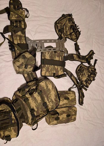 Kamuflaj Erkek Sırt Çantası, Hücum Yeleği - Görsel 5