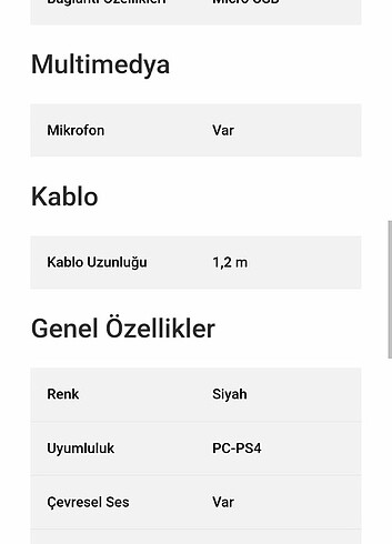 Rampage RX7 Combat mikrofonlu oyuncu kulaklığı - Görsel 7